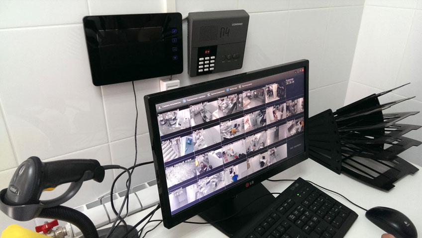 монтаж систем видеонаблюдения, обслуживание систем видеонаблюдения